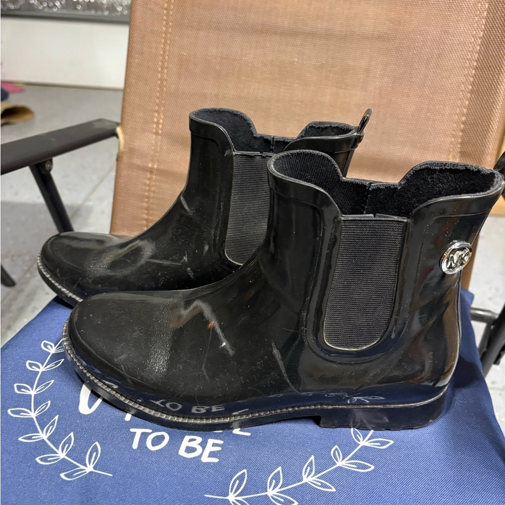 Michael Kors Black Ankle Boots